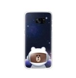 Ốp lưng X-Line cho Galaxy S7 Edge (hình Gấu nâu)