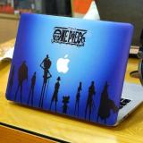 Ốp Macbook One Piece (Vua Hải Tặc) 12New - C018 (Xanh dương nhạt)