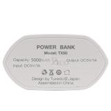 Pin sạc dự phòng TUXEDO 5000mAh (Xanh ngọc)