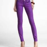 Quần skinny nữ Navi (Tím)