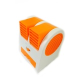 Quạt điều hòa mini fan HB-168 2 in 1 (Cam)