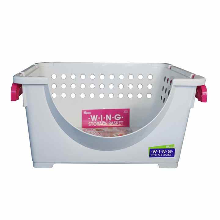 Bộ 3 Rổ đựng đồ Lock&Lock cao cấp INP421P (hồng)