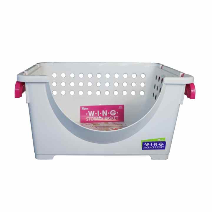 Bộ 3 Rổ đựng đồ Lock&Lock cao cấp INP421P (hồng)
