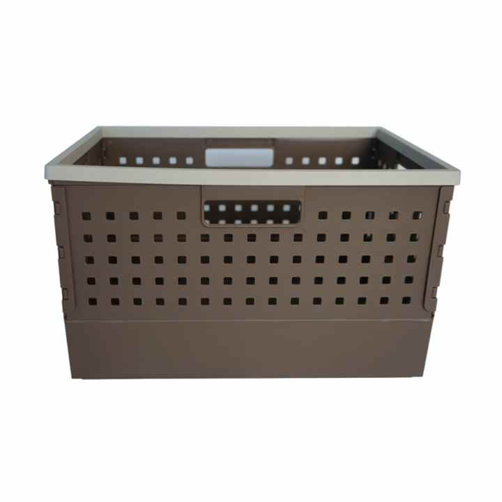 Rổ nhựa cỡ lớn Inplus 426-44331 (Vàng nâu)