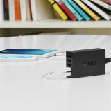 Sạc điện thoại Aukey PA-U13 5 cổng 40W/8A (Đen)