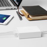 Sạc 5 cổng Aukey PA-U13 40W/8A (Trắng)