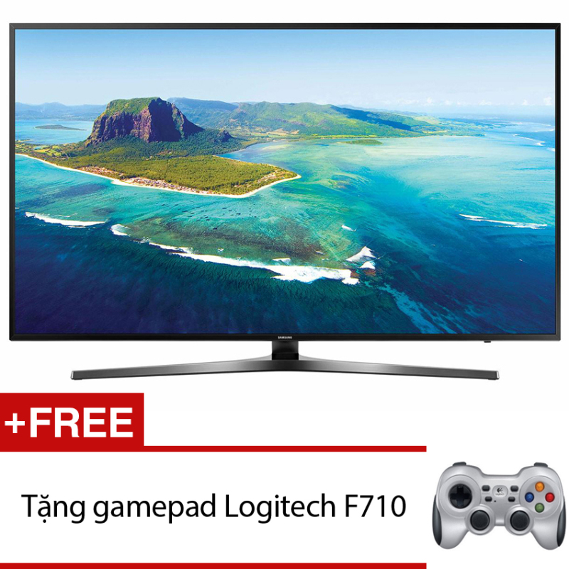 Smart Tivi LED Samsung 43inch 4K – Model UA43KU6400KXXV (Đen) + Tặng gamepad Logitech F710 chính hãng