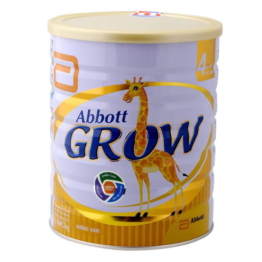 Sữa bột Abbott Grow 2+ (grow 4 cũ) 1600g (Không kèm quà)