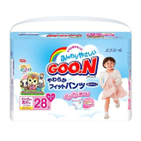 Tã quần bé gái Goon XXL28