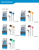 [HCM]Tai nghe Sennheiser CX 215 (Đồng) - Hãng phân phối chính thức