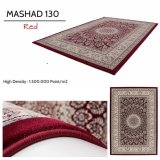 Thảm trang trí LALEE - CHLB Đức - MASHAD 160 x 230 ( 130 đỏ)