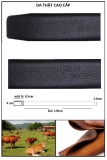 Thắt lưng nam da thật Đồ Da Thành Long 203832-1 (đen)