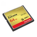Thẻ nhớ CompactFlash (CF) SanDisk Extreme 64GB 800X đọc 120MB/s ghi 85MB/s (Vàng) Nhất Tín Computer