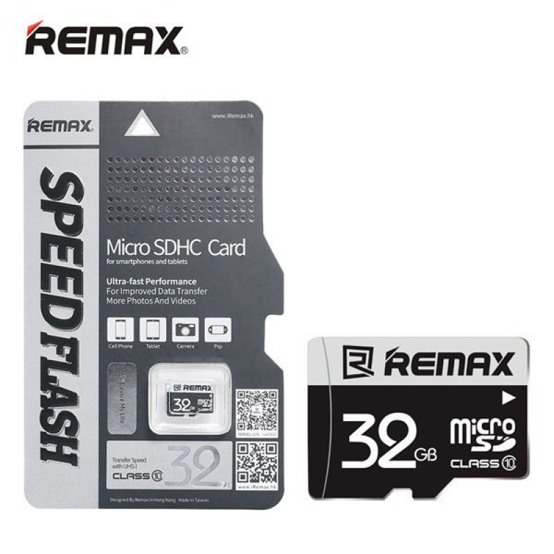Thẻ nhớ Micro SD Remax Class 10 32GB (Đen)