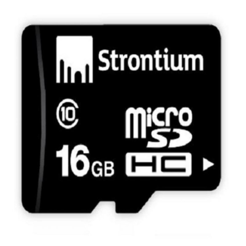 Thẻ nhớ Micro SD Strontium 16GB Class 10 (Đen)