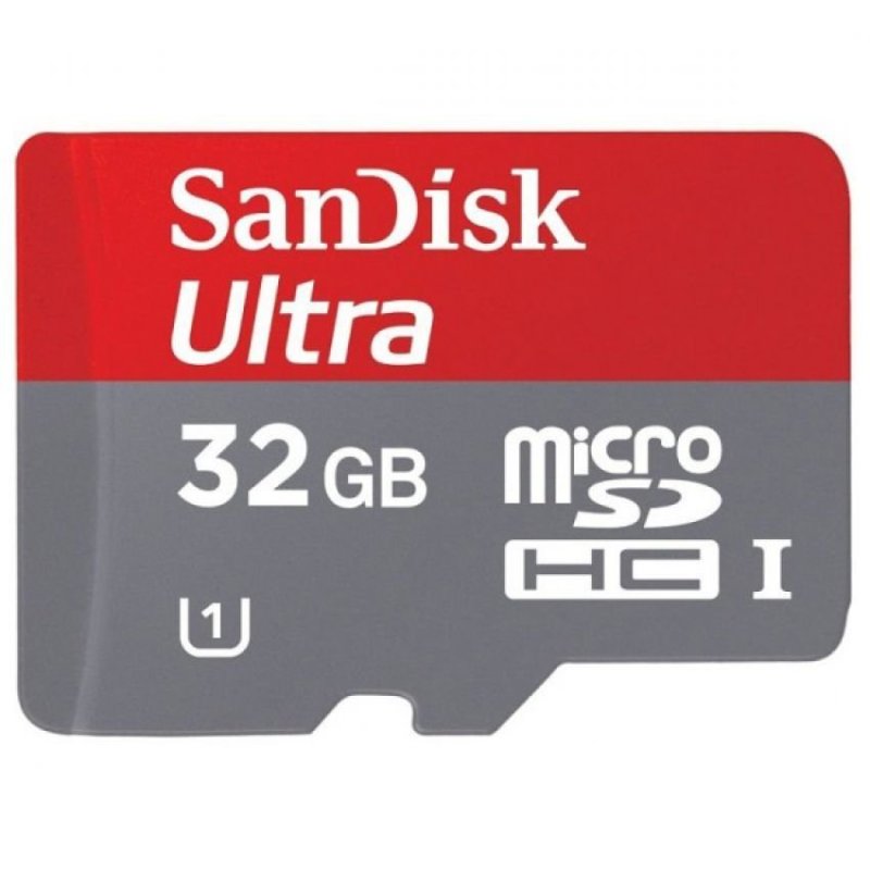 Thẻ nhớ MicroSD SanDisk Ultra  32GB 40MB/s Class 10 (Xám) - Hãng phân phối chính thức