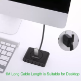 Thiết bị chia 4 cổng USB 3.0 dài 1m Ugreen - 20291 đen Gia Bách