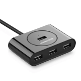 Thiết bị chia 4 cổng USB 3.0 dài 1m Ugreen - 20291 đen Gia Bách