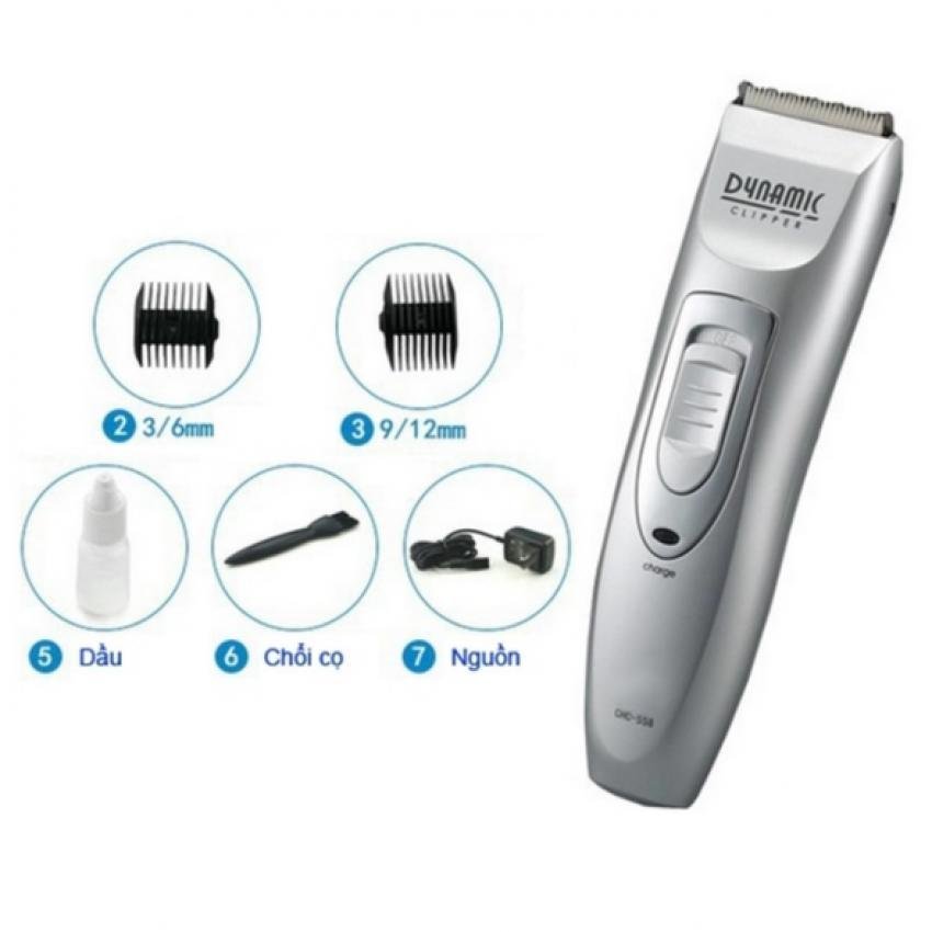 Tông đơ siêu êm cắt tóc trẻ em Codol 558 (Bạc)