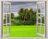 Tranh dán tường cửa sổ 3D VTC VT0019