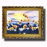 Tranh nội thất - Cá Vượt Vũ Môn - Tranh Mỹ Thuật Minh Hiền