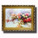 Tranh nội thất - Hoa Khai Phú Quý 01 - Tranh Mỹ Thuật Minh Hiền