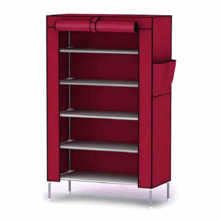 Tủ giày đa năng Clever Mart phiên bản 2016 (Đỏ đô)