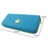 Ví nữ da mềm cao cấp Đồ Da Thành Long TLG 204410-4 (Xanh)