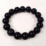Vòng tay đá thạch anh đen 10mm (Đen)