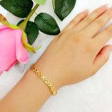 Vòng Tay Nữ Mạ Vàng 24k Siêu Bền