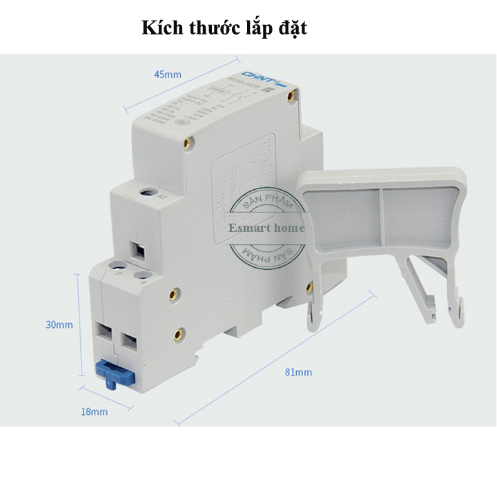 Single-Phase Starter Chint Nch8 25A (Gray-White)