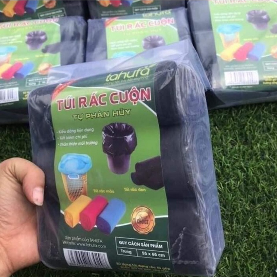 Túi Rác combo 3 cuộn tự hủy size 55x65cm