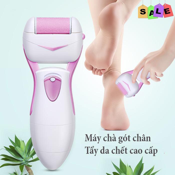 [HCM]Tẩy chai gót chân  Chai got chan- Máy chà gót chân tẩy tế bào chết RF555 Loại tốt giá rẻ + Tặng kèm 2 cục mài M188 - Bh uy tín.