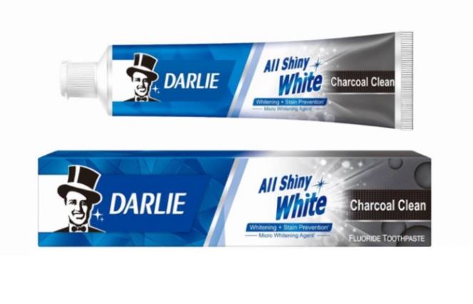 darlie all shiny white charcoal