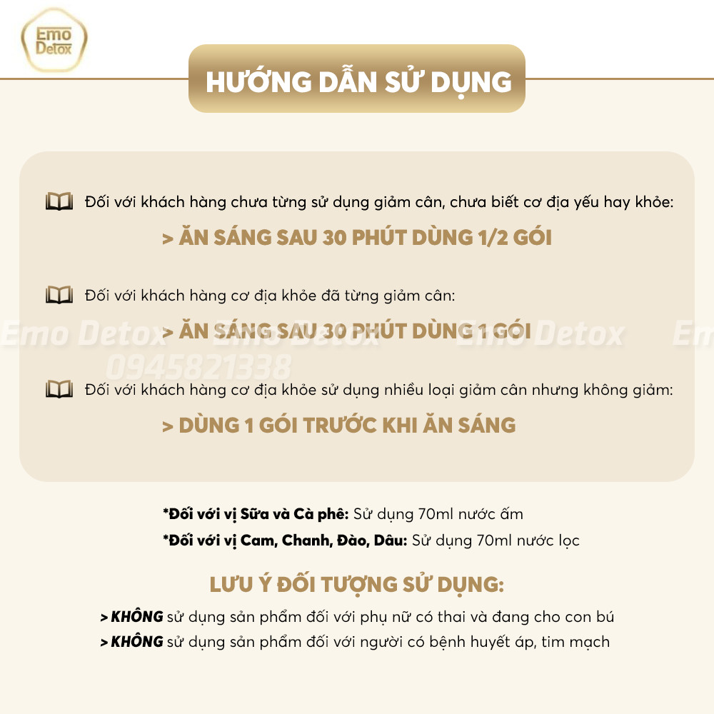 CÀ PHÊ GIẢM CÂN EMOSLIM SIÊU TỐC [7Days]