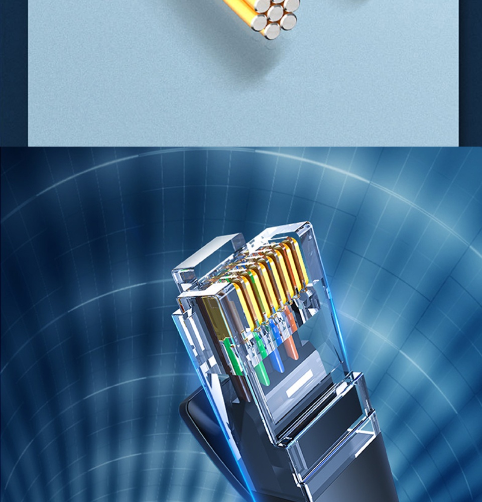 Cáp mạng Cat6 UTP 26AWG CCA UGREEN NW102 sử dụng trên các mạng Ethernet / RJ45 Cáp mạng Cat6 UTP 26AWG CCA UGREEN NW102 sử dụng trên các mạng Ethernet / RJ45