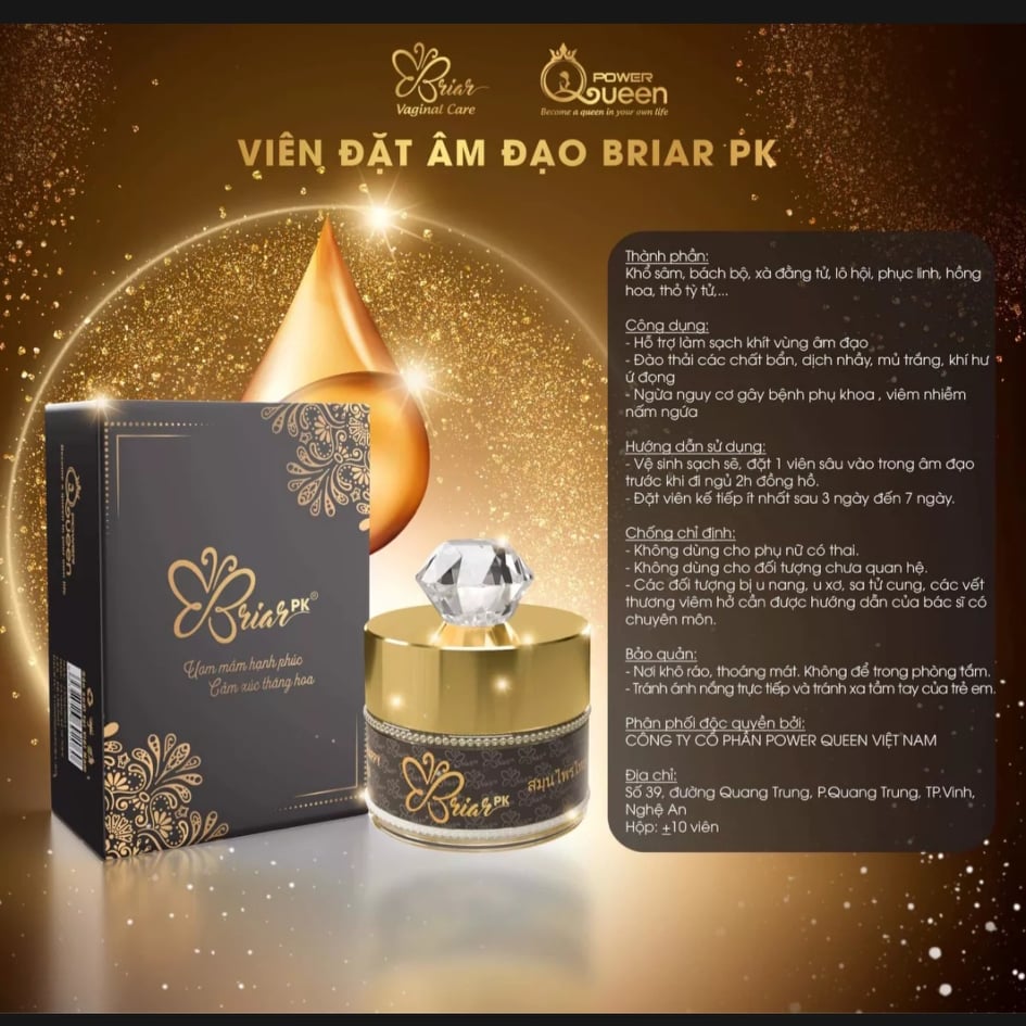 Viên đặt Briar se khít cô bé tặng Xà phòng khử thâm mông PELICAN kèm túi lưới (che tên kín đáo)