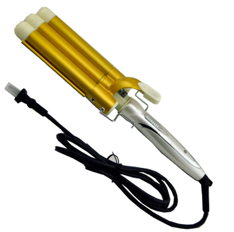 Máy ép tóc,  MÁY BẤM TÓC GỢN SÓNG , máy làm xoăn sóng Máy uốn tóc 3 trục ,máy tạo kiểu uốn xoăn sóng nước, máy tạo kiểu uốn xoăn sóng nước,máy làm xoăn sóng 3 TRỤC phong cách hàn quốc