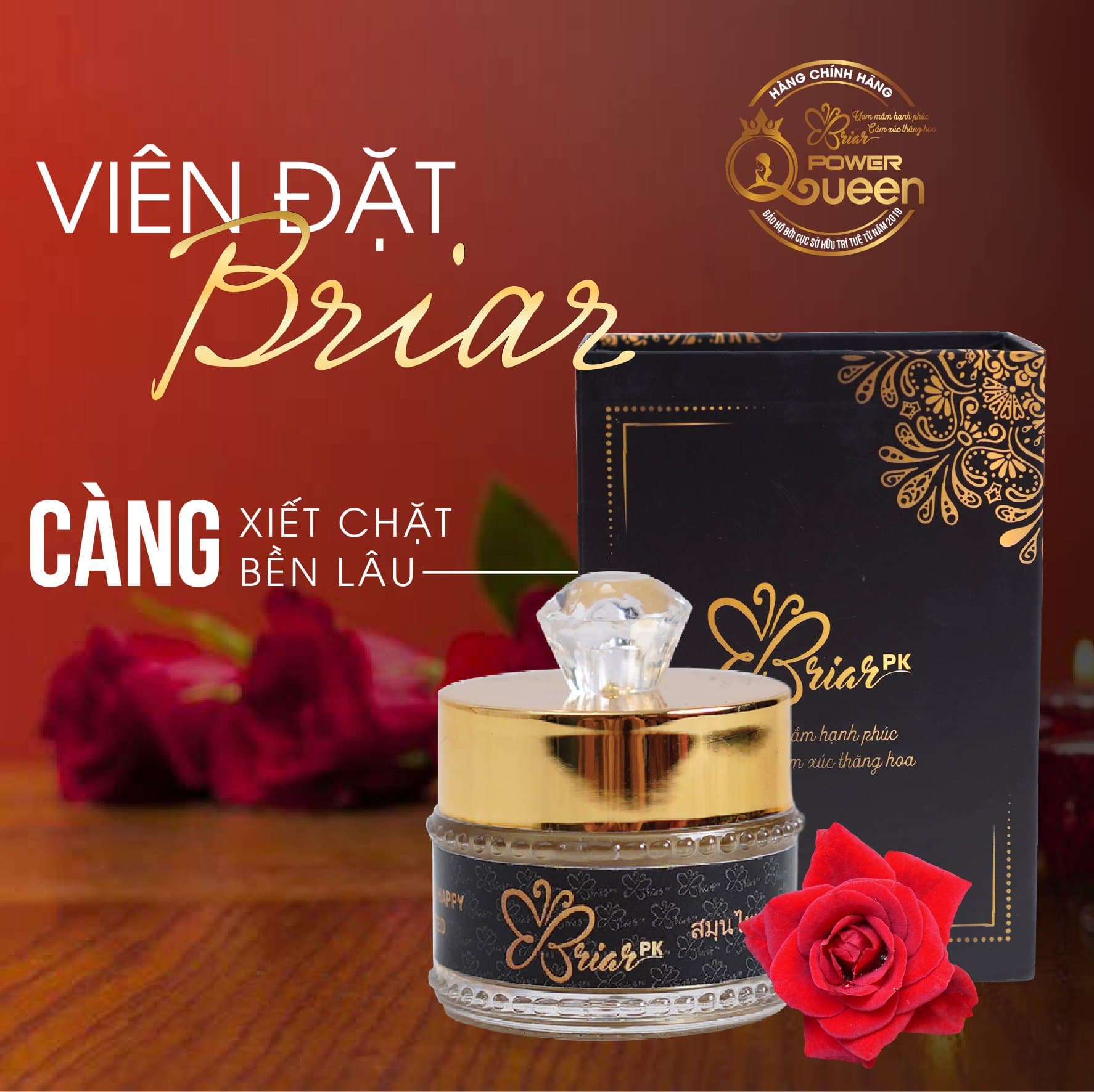 Viên đặt Briar se khít cô bé tặng Xà phòng khử thâm mông PELICAN kèm túi lưới (che tên kín đáo)