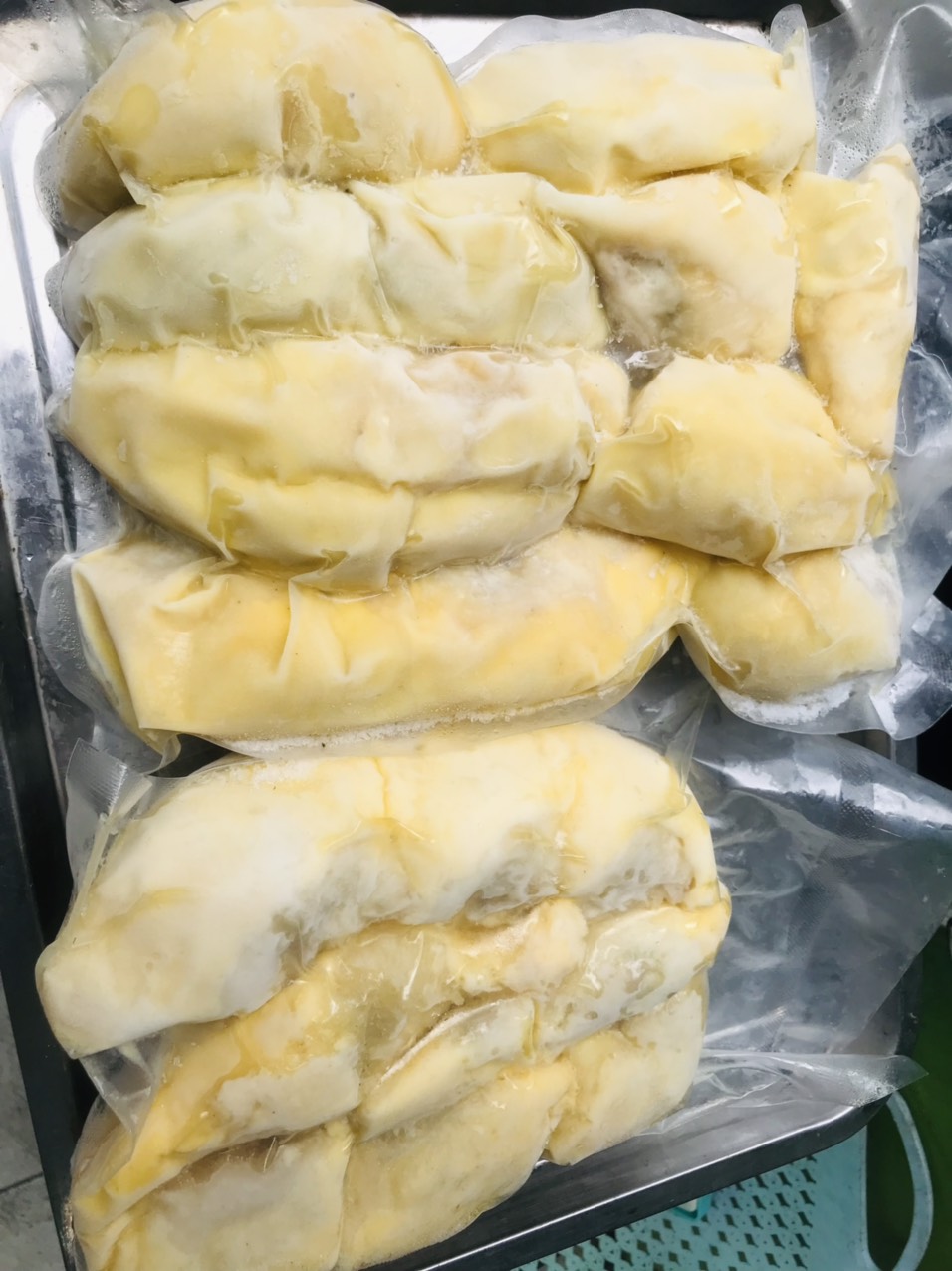 Sầu riêng nguyên múi dona ( sầu riêng thái ) đông lạnh làm bánh -10kg - Trái Cây Cười -( chỉ áp dụng giao hàng hỏa tốc )