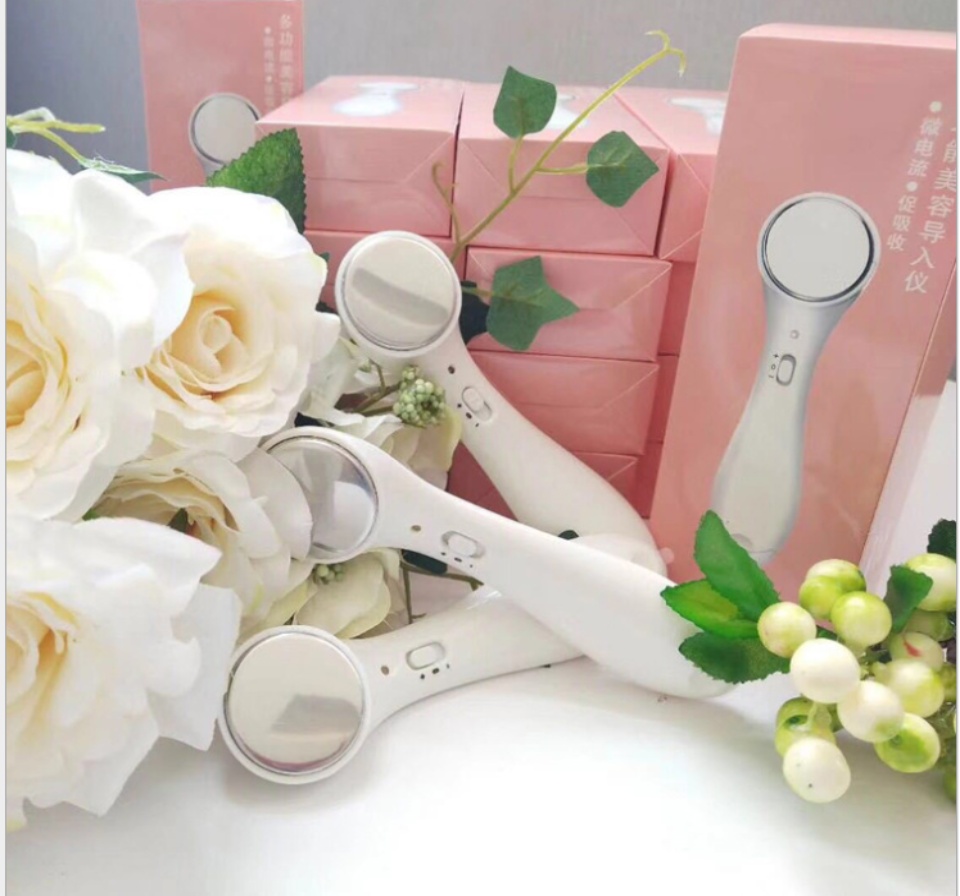 [HCM]MÁY MASSAGE MẶT BẰNG ION  CHO 1 LÀN DA KHỎE ĐẸP(tặng kèm pin)