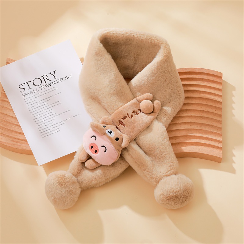 khăn quàng cổ lông cho bé