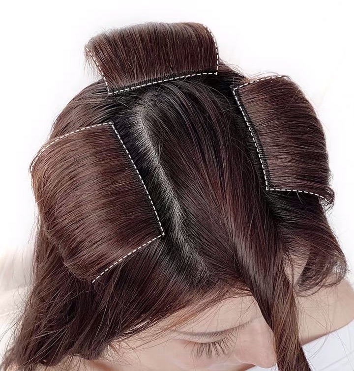 Độn Phồng Chân Tóc- TÓC THẬT CAO CẤP, Kẹp Phồng Tóc