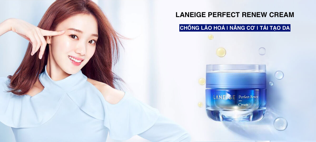 Kem Dưỡng Phục Hồi và Ngăn Ngừa Lão Hóa Da Laneige Perfect Renew ...