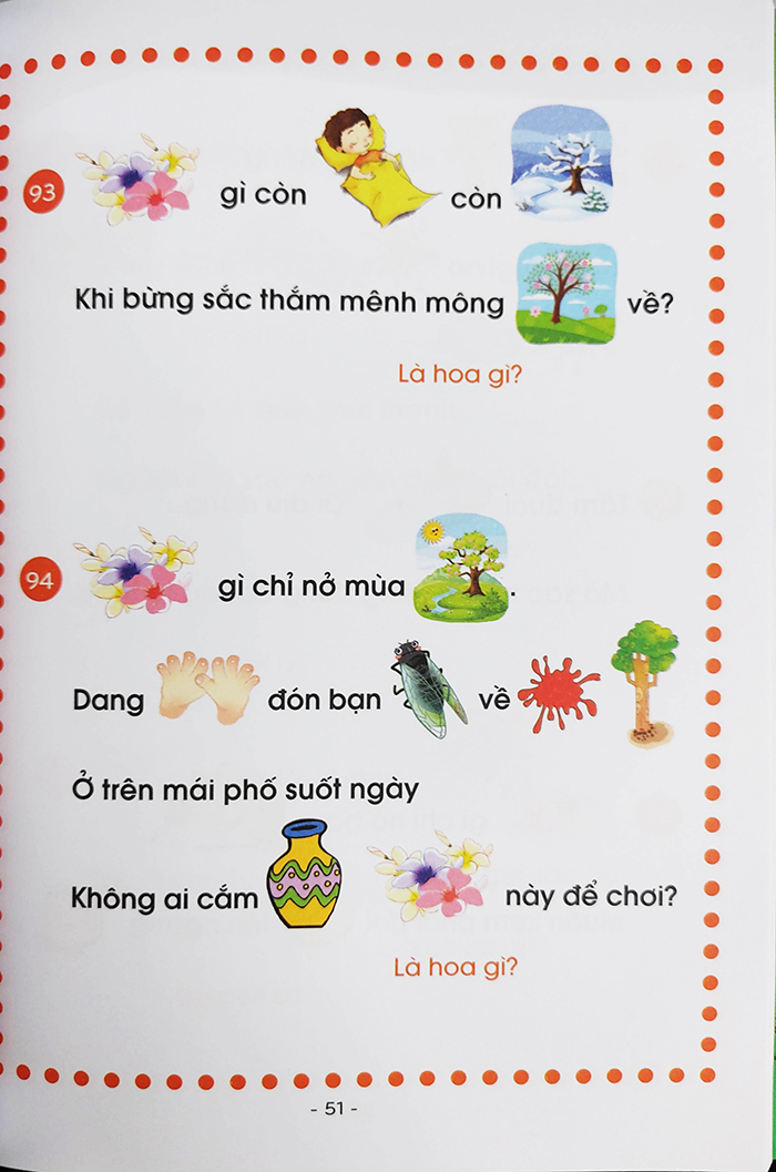 Sách - Câu Đố tư duy hình ảnh cho bé tập nói, tập đọc