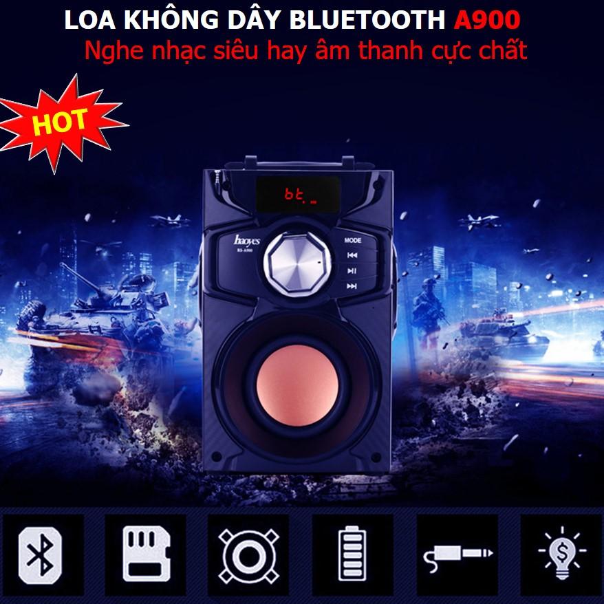 [HCM]Loa Amply Nhật Bãi Loa Xách Tay Bluetooth. Loa A900 Bluetooth Vi Tính Dùng Cho Điện Thoại Máy Tính Bảng Laptop. Âm Thanh Trong Sáng Êm Tai