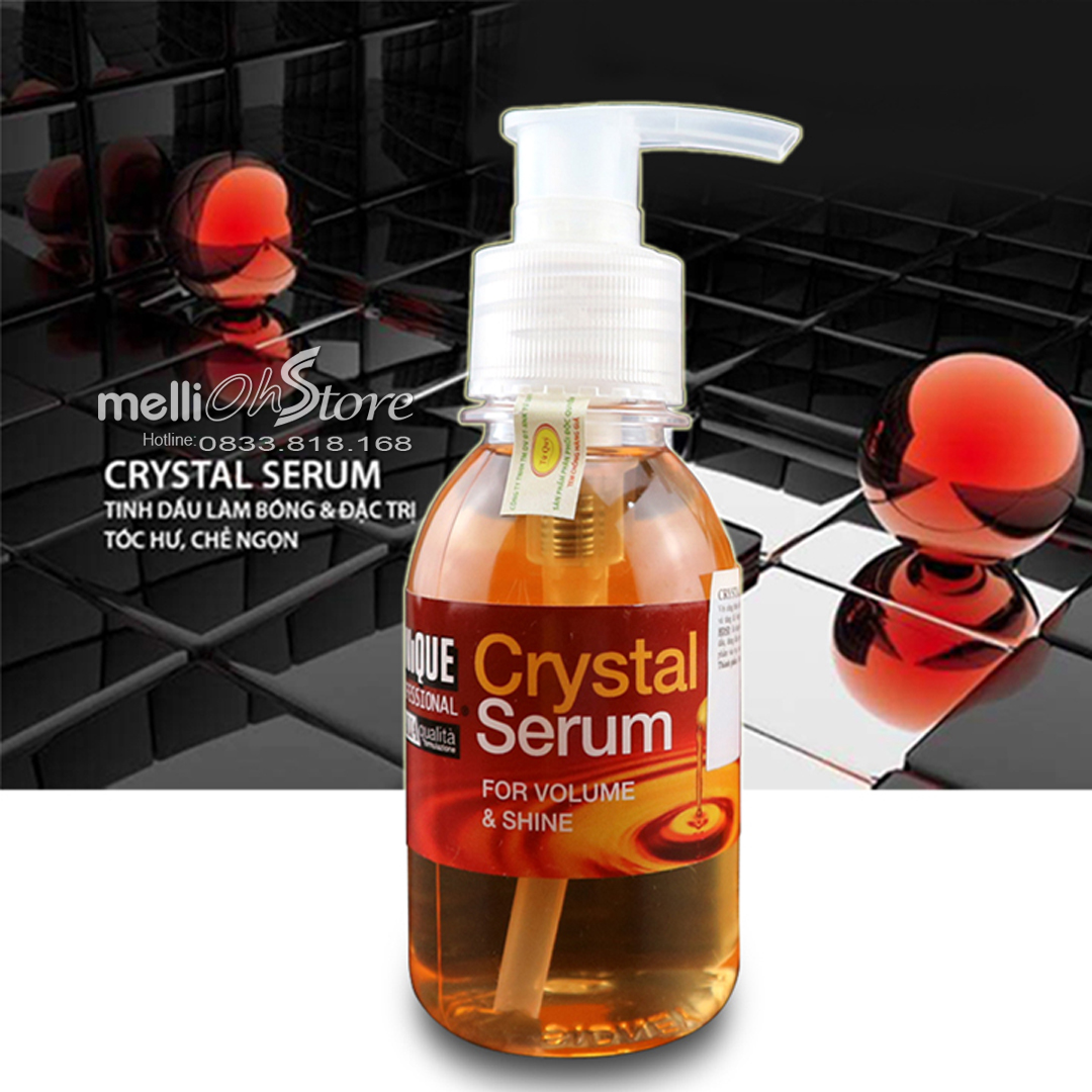 [FREESHIP][CHÍNH HÃNG] [HCM][FREESHIP][HÀNG NHẬP CHÍNH HÃNG] Tinh Dầu Dưỡng Tóc UNIQUE CRYSTAL SERUM 125ml , Tùy Chọn Màu, Phục Hồi, Chăm Sóc Tóc