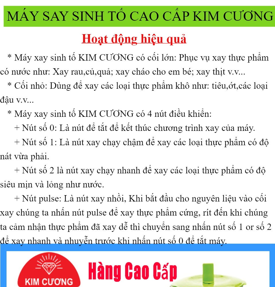 MÁY XAY SINH TỐ KIM CƯƠNG KC-T02 LY THỦY TINH- 1 LÍT -350W MÁY MẠNH XAY RẤT ÊM DỂ SỬ DỤNG LAZ POLICE