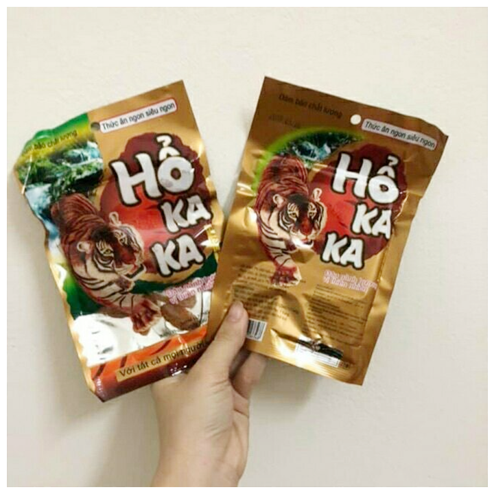 Chả hổ kaka ăn vặt trở về tuổi thơ (5 Gói) vị đậu nành thơm ngon - đồ ăn vặt, shophangthuan