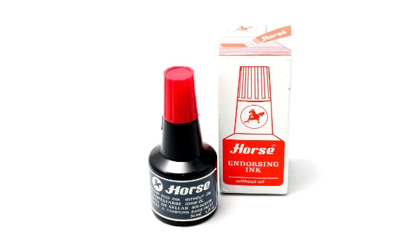 Mực dấu Horse chai 30ml mực tươi sáng, không lem